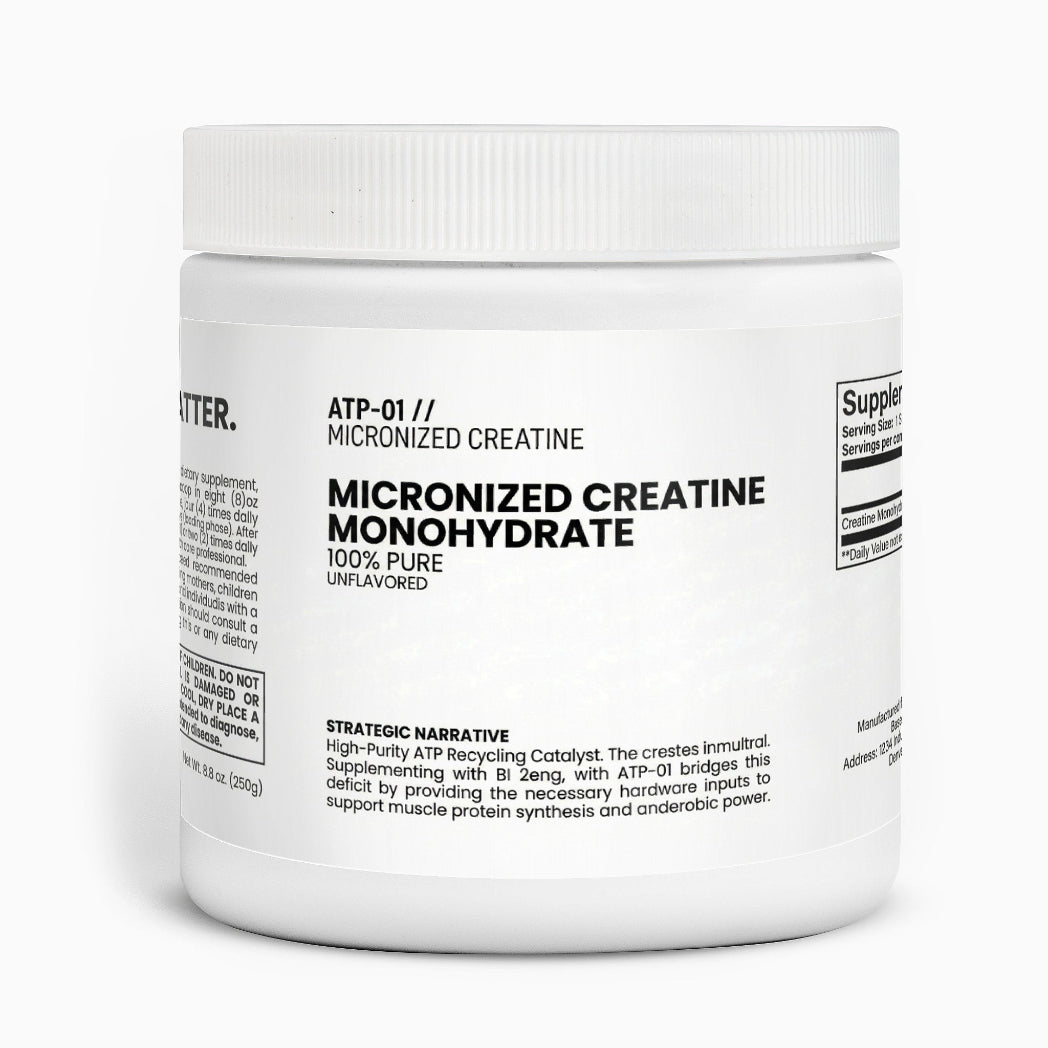 ATP-01 // MICRONIZED CREATINE